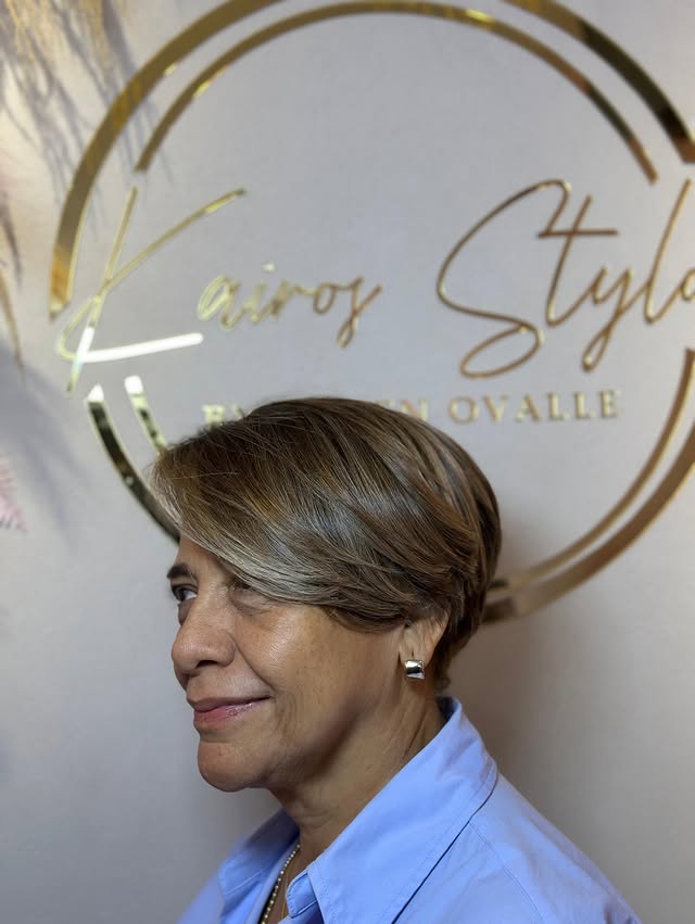 Corte profesional de cabello